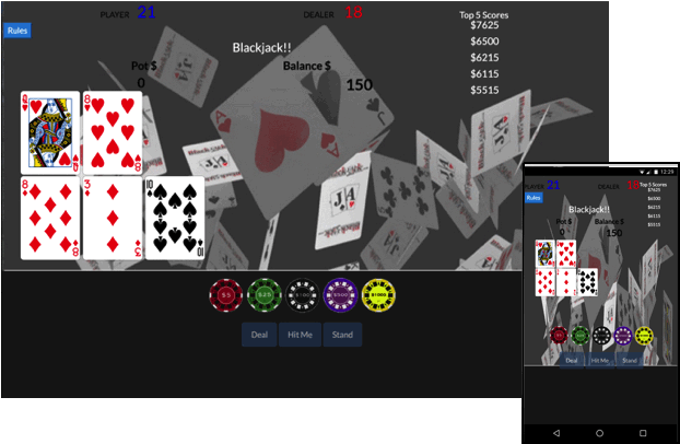 Full-Stack Blackjack